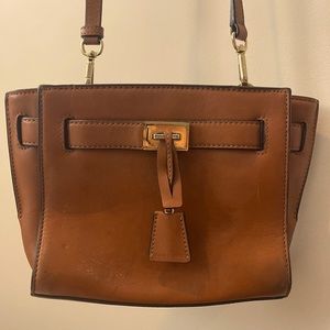 🎁DONATED Michael Kors Hamilton Crossbody Bag, Luggage Tan